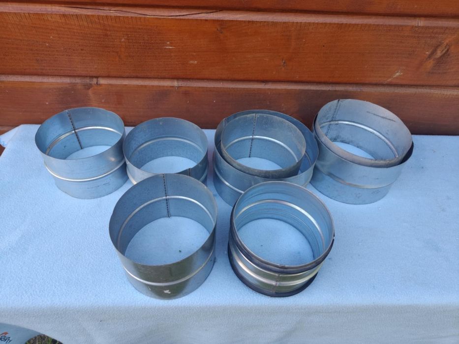 Kolana nyple objemki wentylacja spiro kształtki