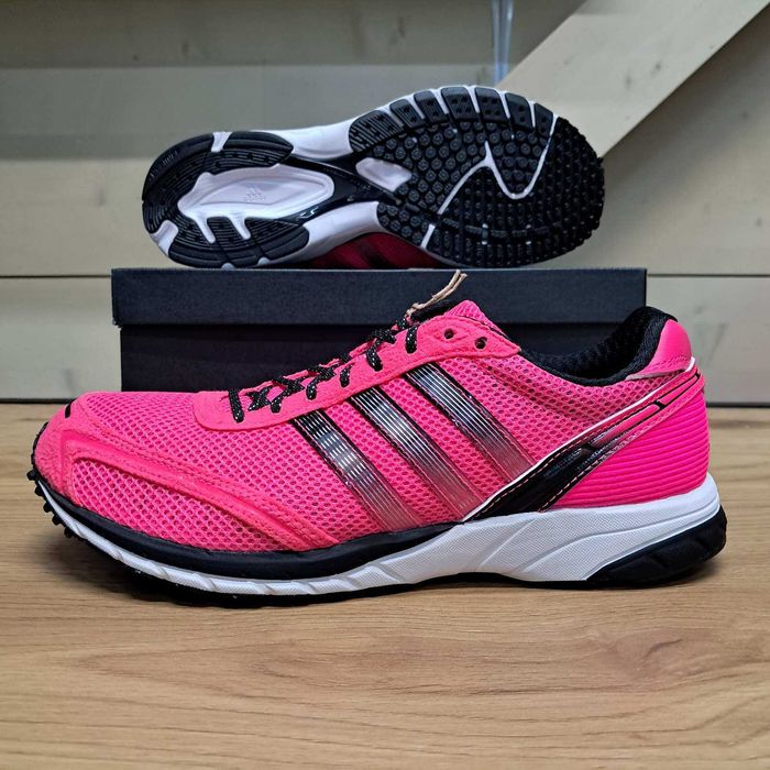 Оригінал / 38 2/3, 39 1/3 EU / рожеві кросівки Adidas Originals Adizero Adios OG W / JI2685