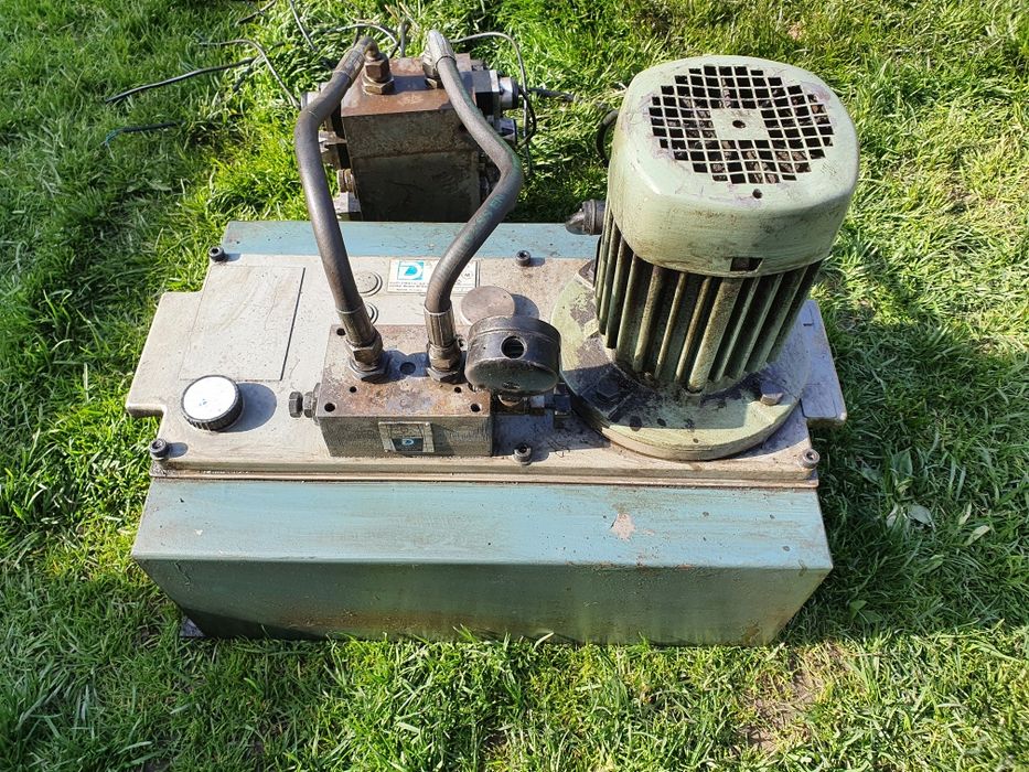 Agregat zasilacz hydrauliczny hydraulika siłowa elektrozawor prasa
