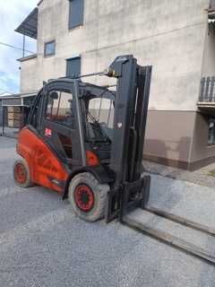 Wózek widłowy Linde H50T, LPG. Triplex