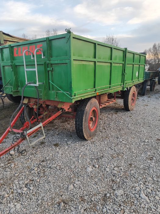 Przyczepa rolnicza nie wywrotka d50 sztywna