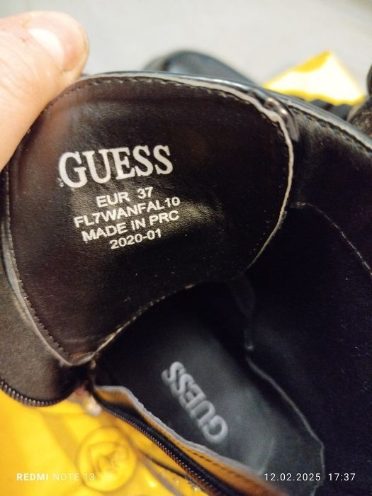 Sprzedam nowe buty botki GUESS rozmiar 37
