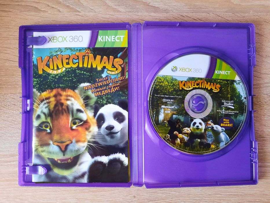 Kinectimals Xbox 360 Polskie napisy