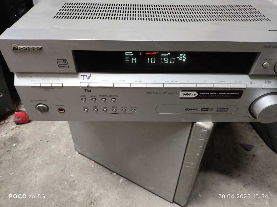 Zestaw Audio  do garażu  lub altanki - Niech sąsiedzi poczują Moc :-)