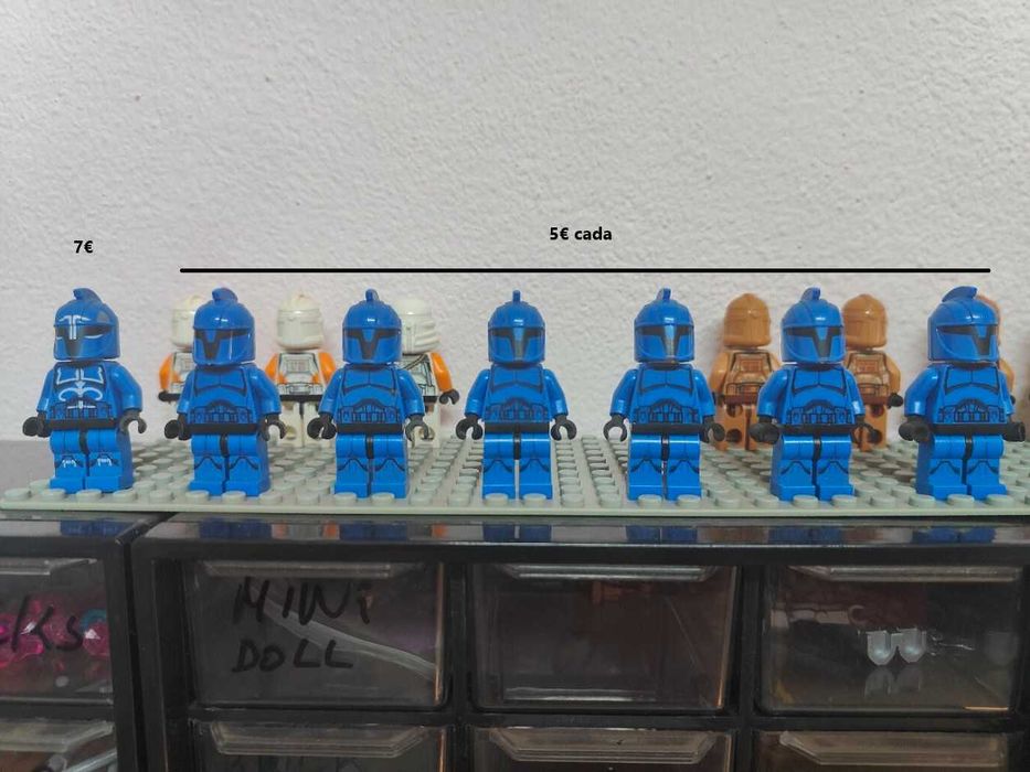 Lote minifiguras Lego Star wars 1