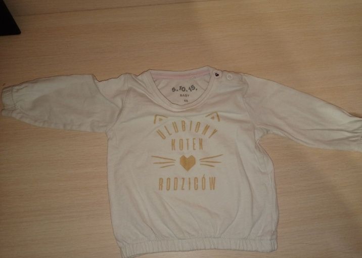 Zestaw bluzek z długim rękawem