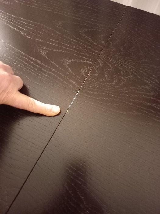 Stół rozkładany - wenge półmat