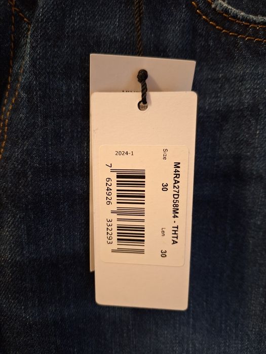 Guess, męskie spodnie dżinsowe, r. 30/30