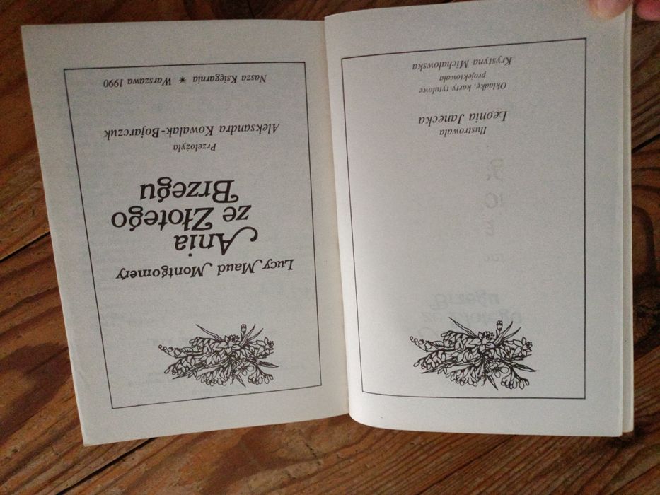 L.M. Montgomery "Ania że Złotego Brzegu"