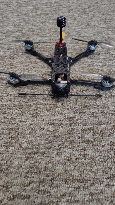 Складний карбоновий дрон на рамі Mini Range II LR4 4дюйма 185мм