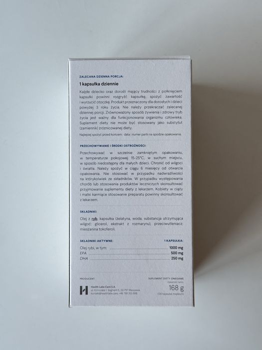 OmegaMe Health Labs Care 120 kapsulek