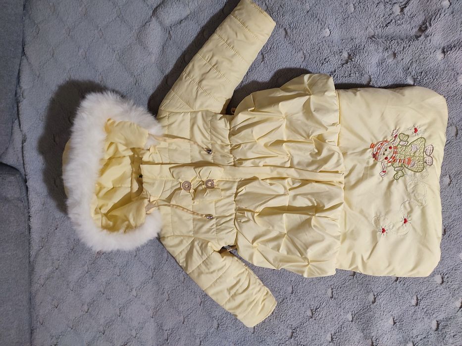 Куртка зима на овчині / конверт