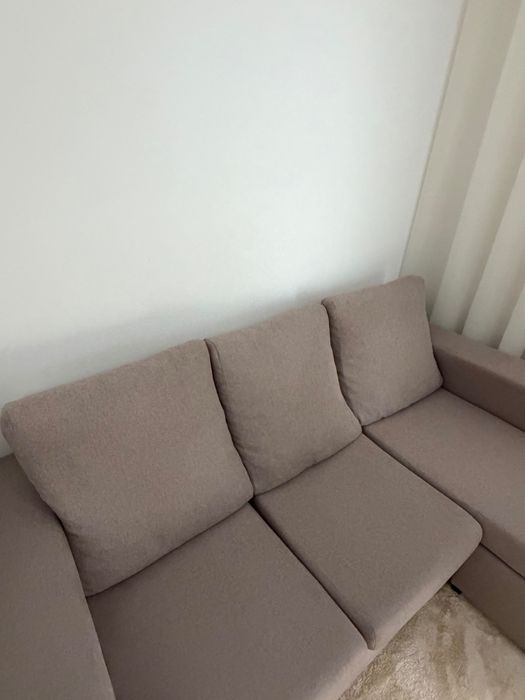 Sofá chaise long 3 lugares