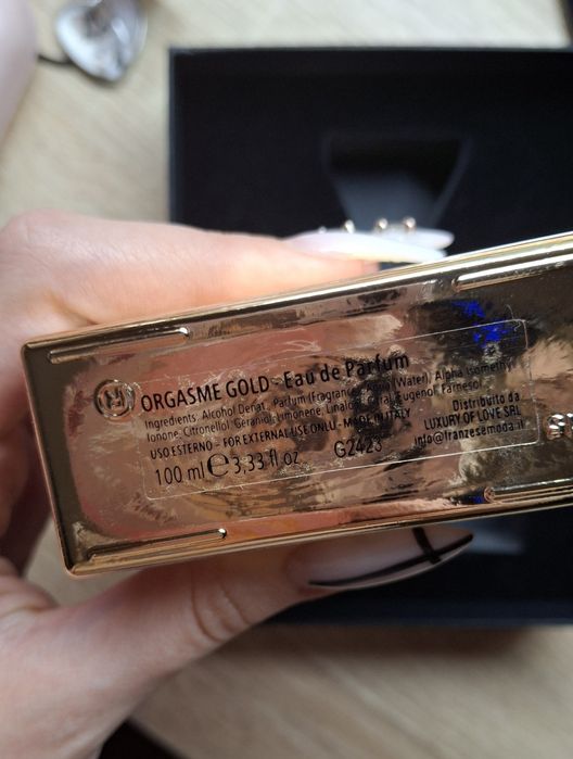 Orgasme gold perfume духи Michele Franzese 100 ml