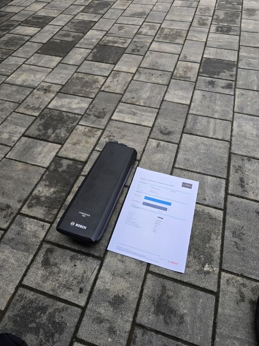 Bateria Akumulator BOSCH POWERPACK 400wh na bagażnik 80 cykli 90% spr