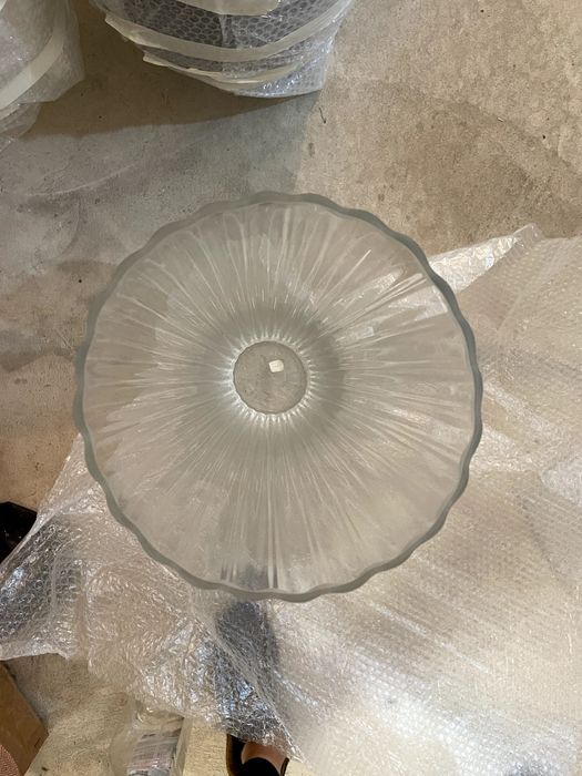 Conjunto de Jarras Único de Vidro ondulado