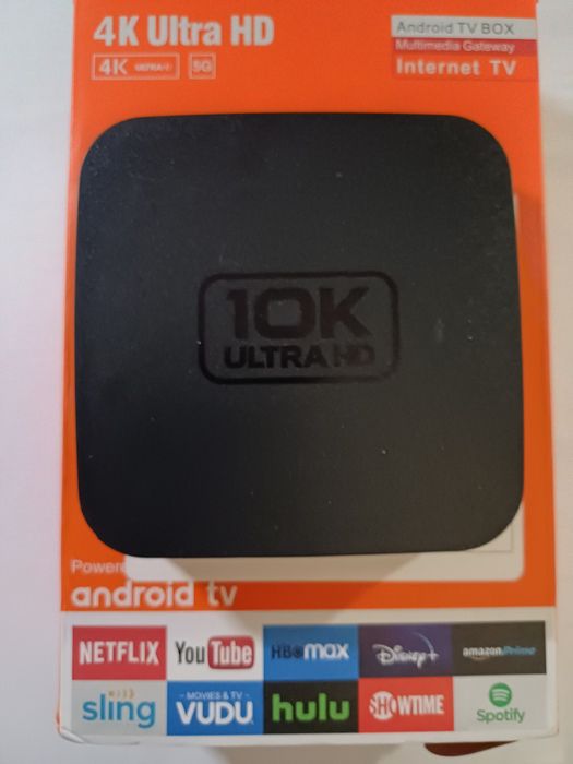 Box tv andróide 14  8G-128GB. Novo modelo.