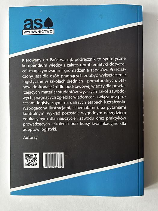 Logistyka, książka As Pik, tytuł Zapasy I Magazynowanie