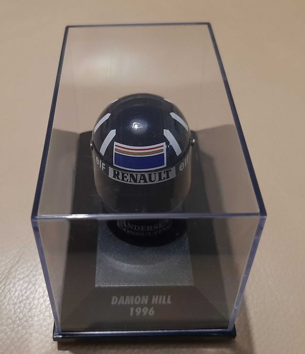 Damon Hill Williams F1 capacete 1996 Minichamps