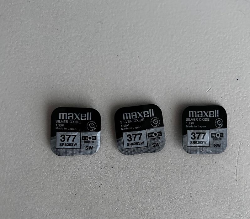 Bateria Maxell 377 SR626SW