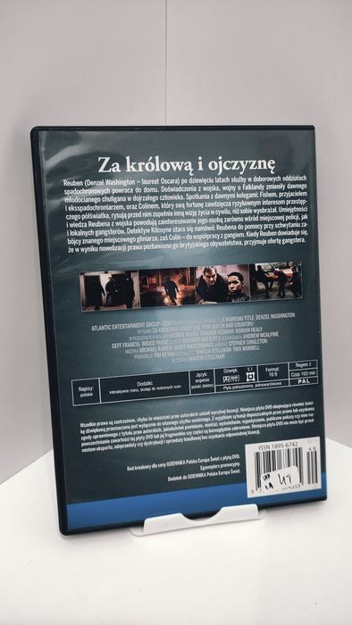 Za królową i ojczyznę DVD Denzel Washington