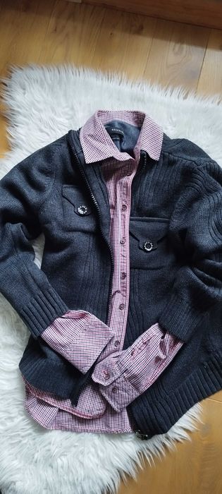 Ciepły sweter męski
