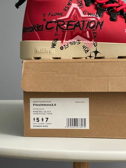 !!!АКЦІЯ!!! Native Fitzsimmons 2.0 Torch Red Custom