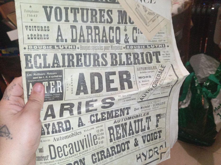 Jornal de. Arroz com defeito antigo