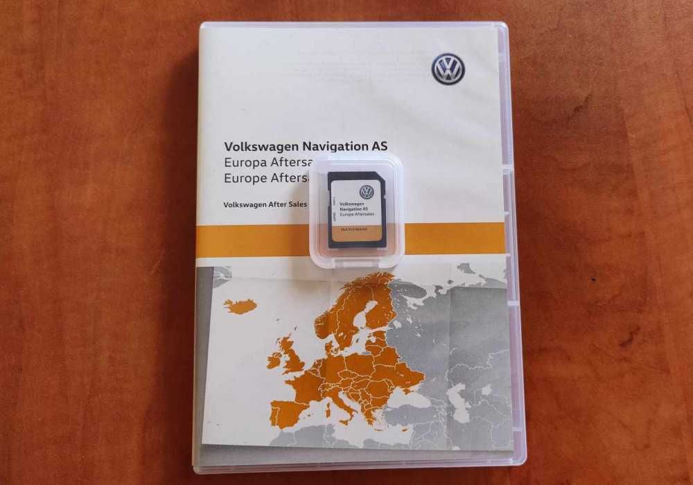 Mapa Volkswagen 2026 Seat Skoda VW MST2 Passat Golf Polo ORYGINALNA