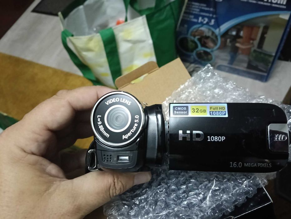 Camera Filmar compacta HD 1080p