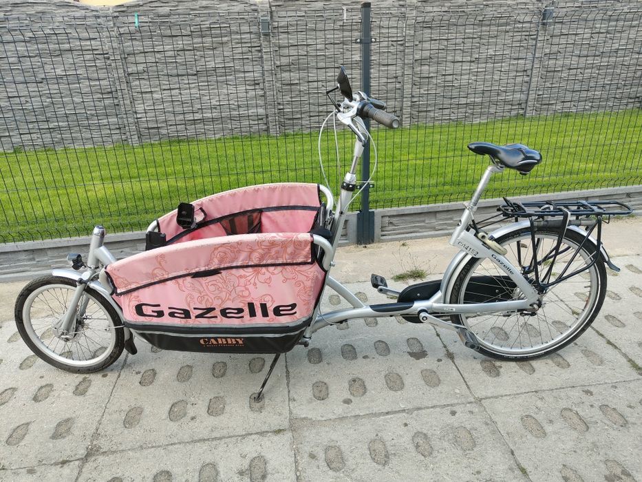 Rower riksza gazelle cabby cargo bike