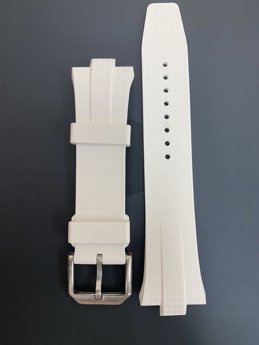 Nowy biały pasek do Citizen Tsuyosa 9mm