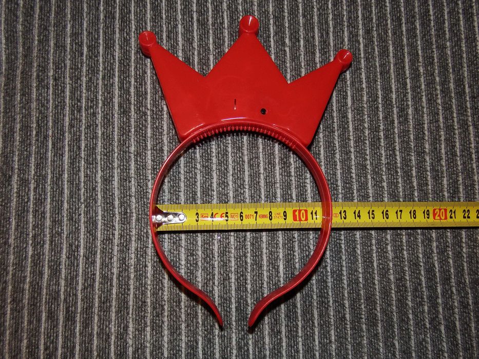 opaska dla dziewczynki korona  cekiny