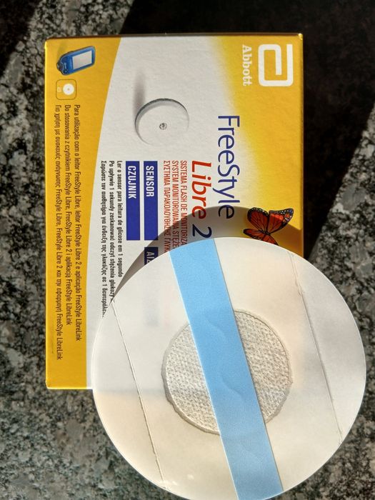 Freestyle LIBRE 2. Nowy,oryginalny. Ważny 2026 XII+Plaster .Trójmiasto ...