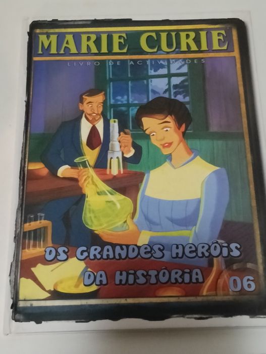 Livro Juvenil  Marie Curie ,actividades
