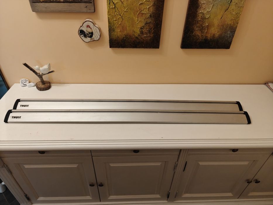 Belki dachowe Thule na relingi