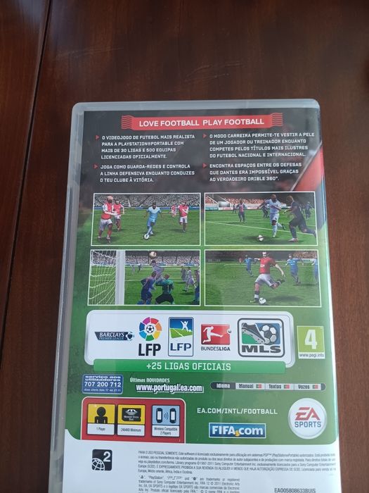 Jogo PSP FIFA 12
