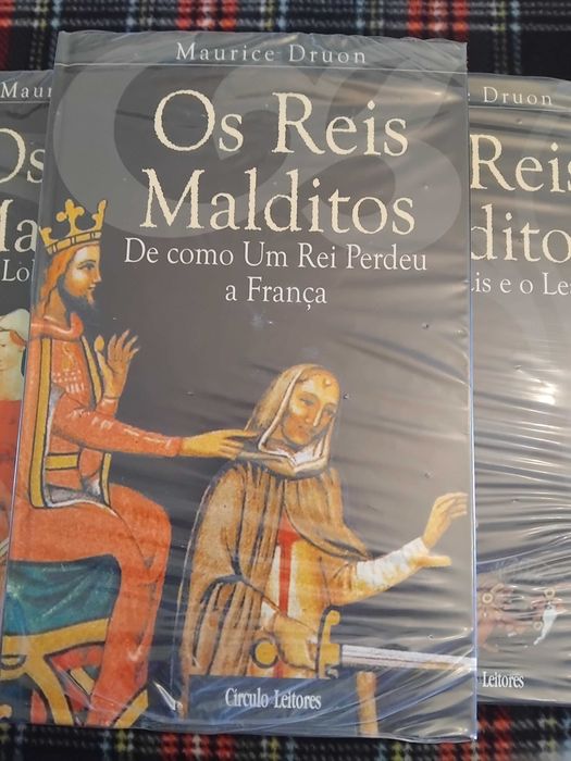 7 Livros de Romance Histórico: OS REIS MALDITOS, de Maurice Druon