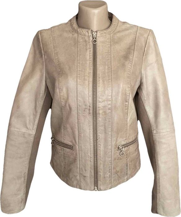 Жіноча шкіряна куртка