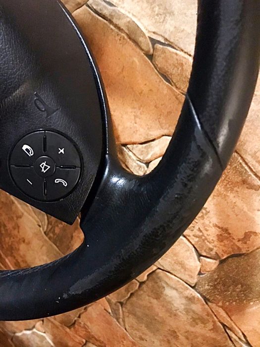 Volante em pele com airbag, Mercedes w204