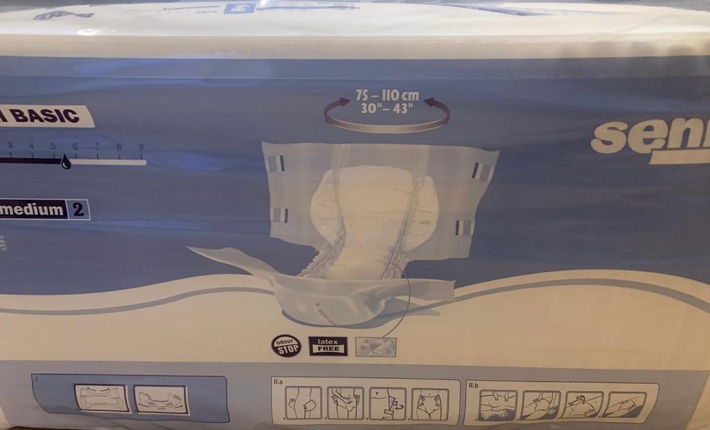 Підгузники для дорослих Dr. COMFORT Large 8 крапель 30 шт