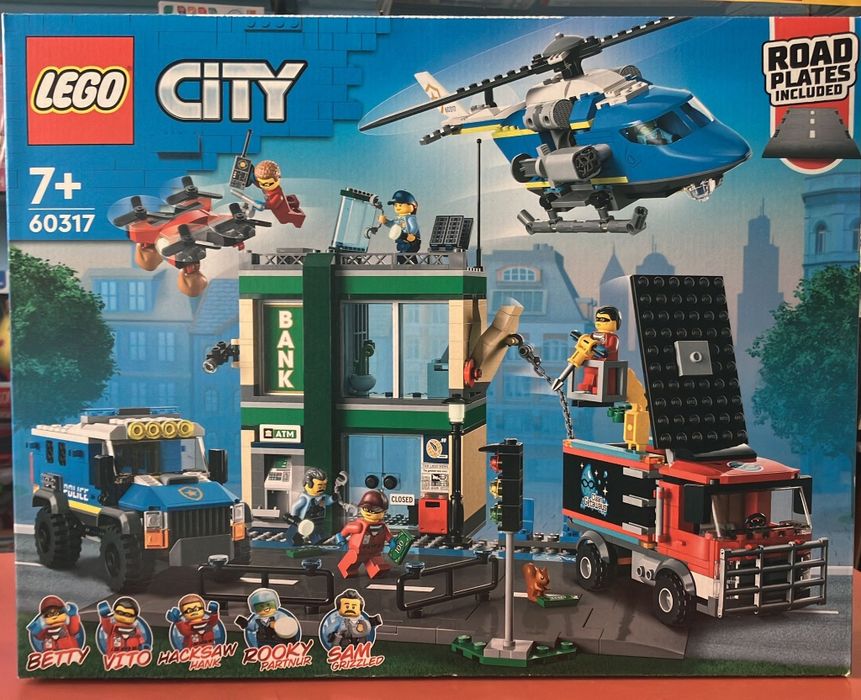 Lego City 60320/ 60329/ 60302/60317/ 60321 -Novos e Selados