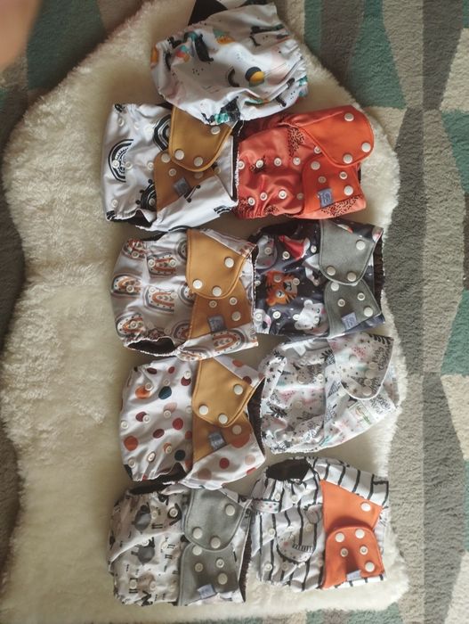 Kit fraldas reutilizáveis de bolso Eliphant