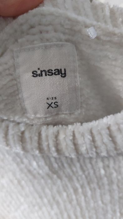 Sweterek biały XS