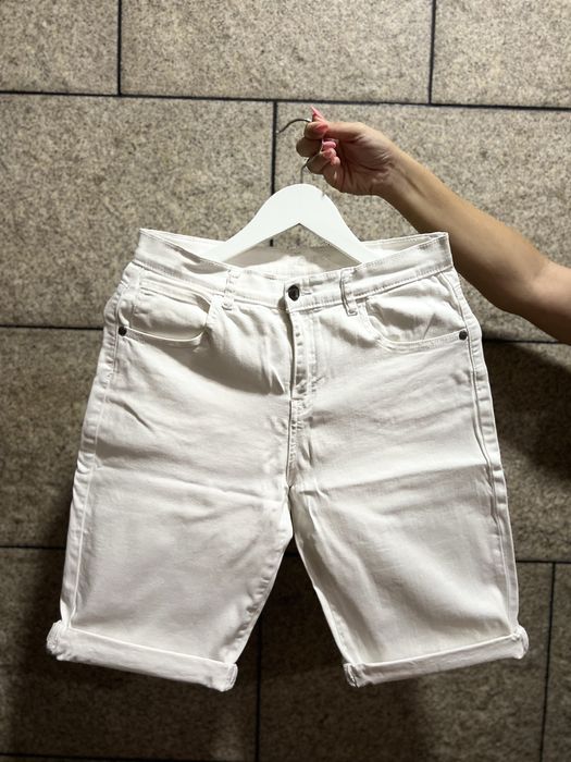 Calções brancos Guess