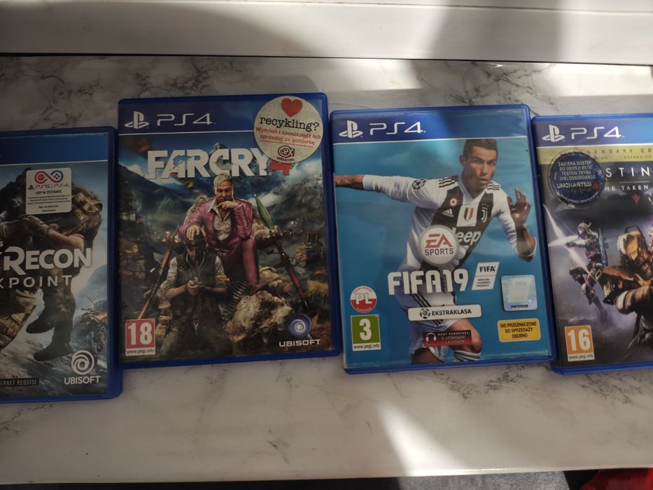 Gry PS4 używane w dobrym stanie