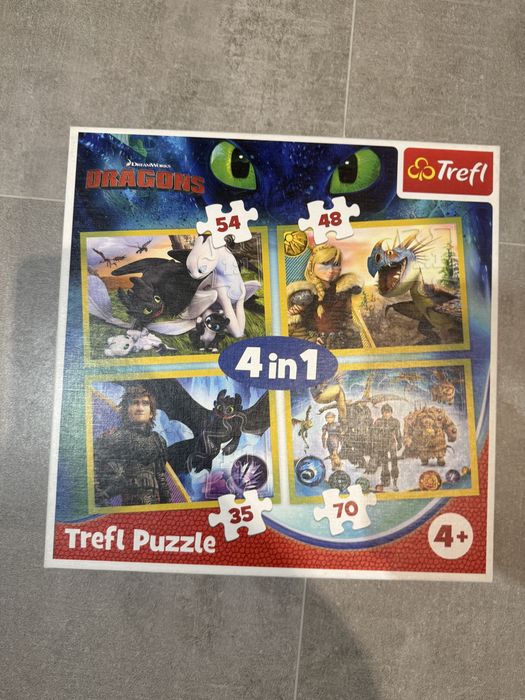 Zestaw puzzli i gier planszowych