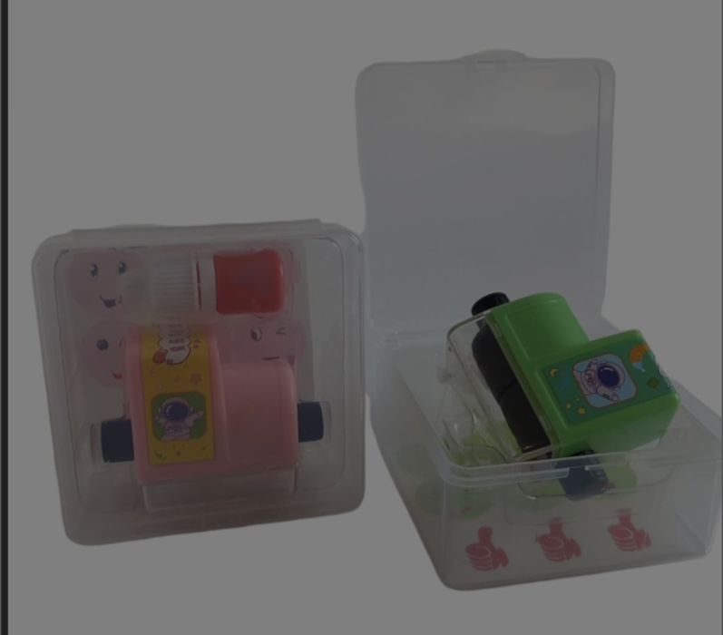 Pieczątki Stemple Nauka Liczenia 2szt Zestaw