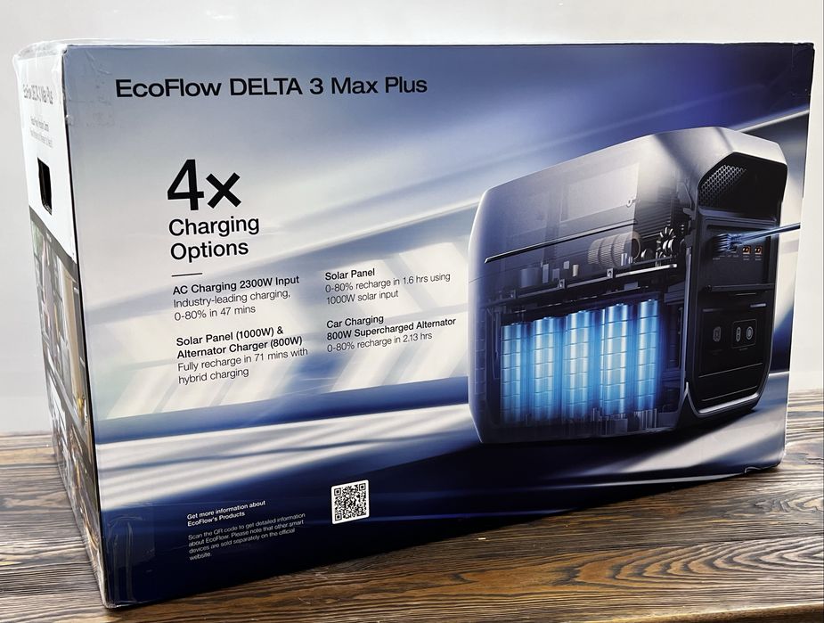 EcoFlow DELTA 3 Max Plus 2048Wh / 3000W Магазин Гарантія