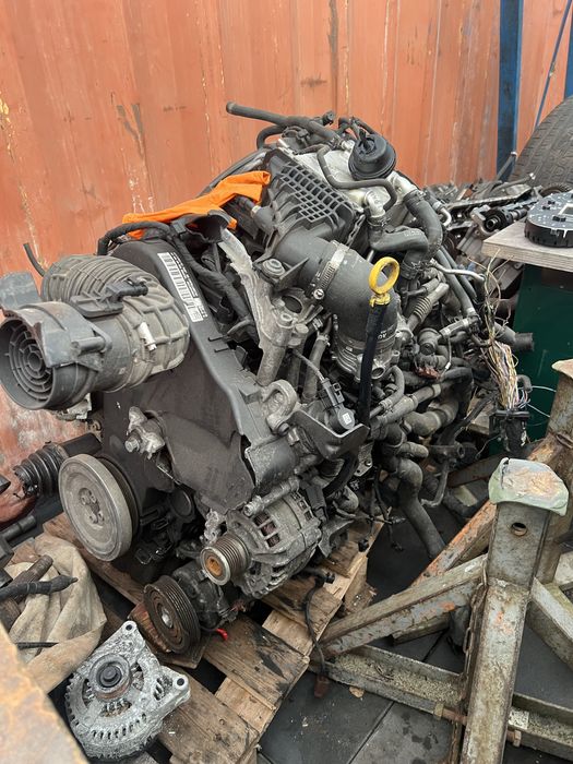 silnik z skrzynią kompletny 2,0 tdi 150 koni  vw t6 2022 rok